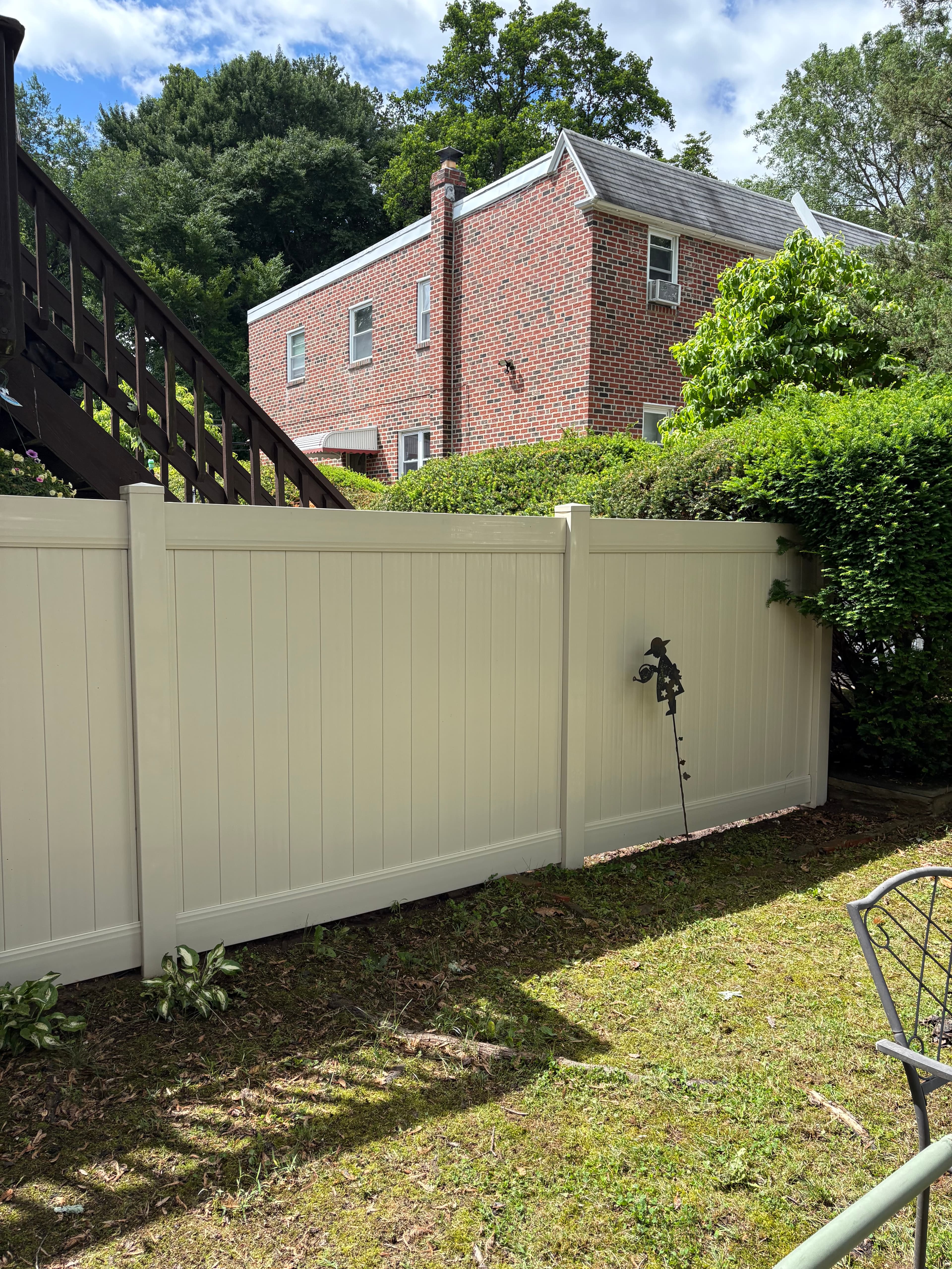 Fence Washing - After